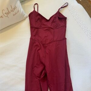JoyLab Deep Red Jumpsuit